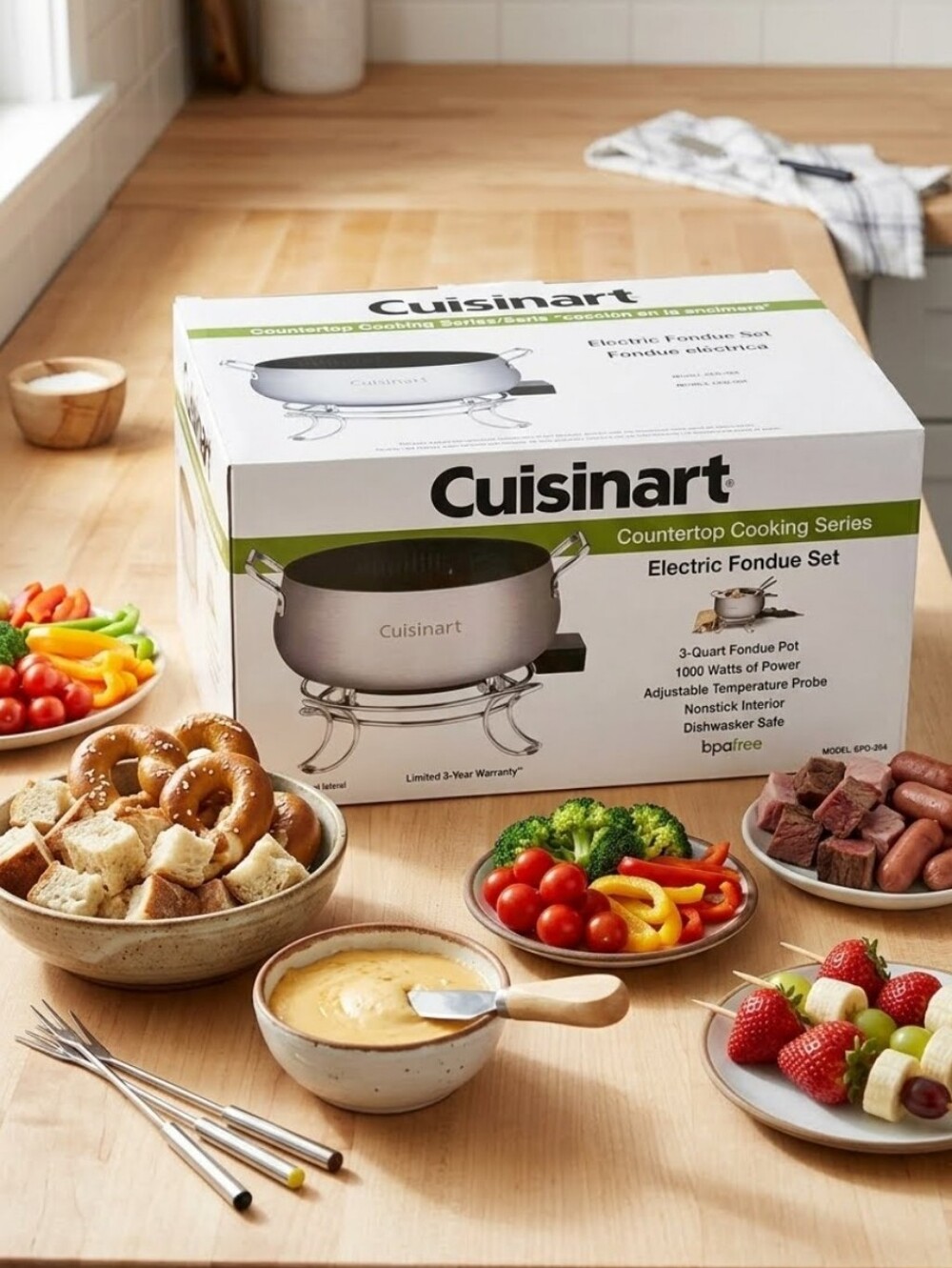 Cuisinart Electric Fondue Set